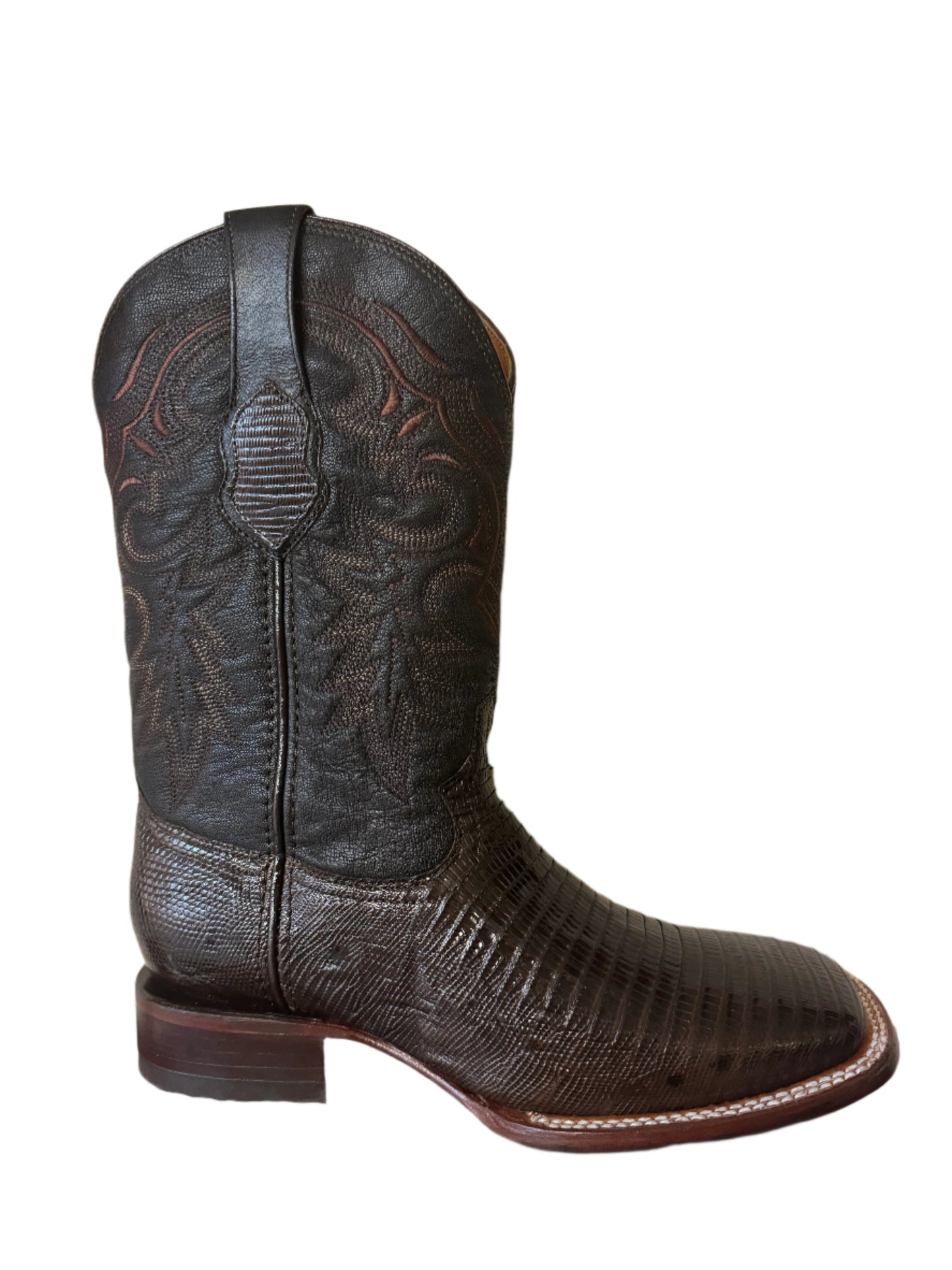 Chocolate Python Boots