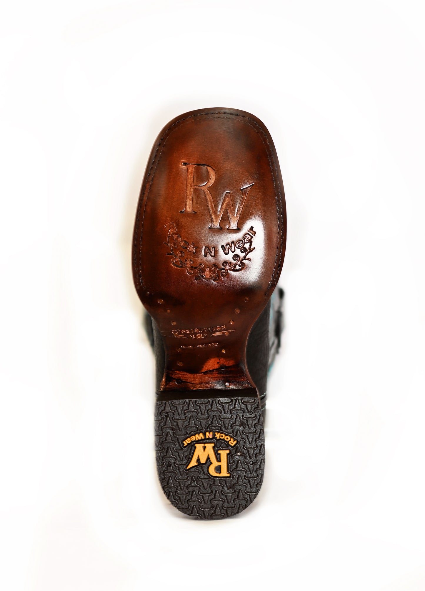 Black Square Toe Boots