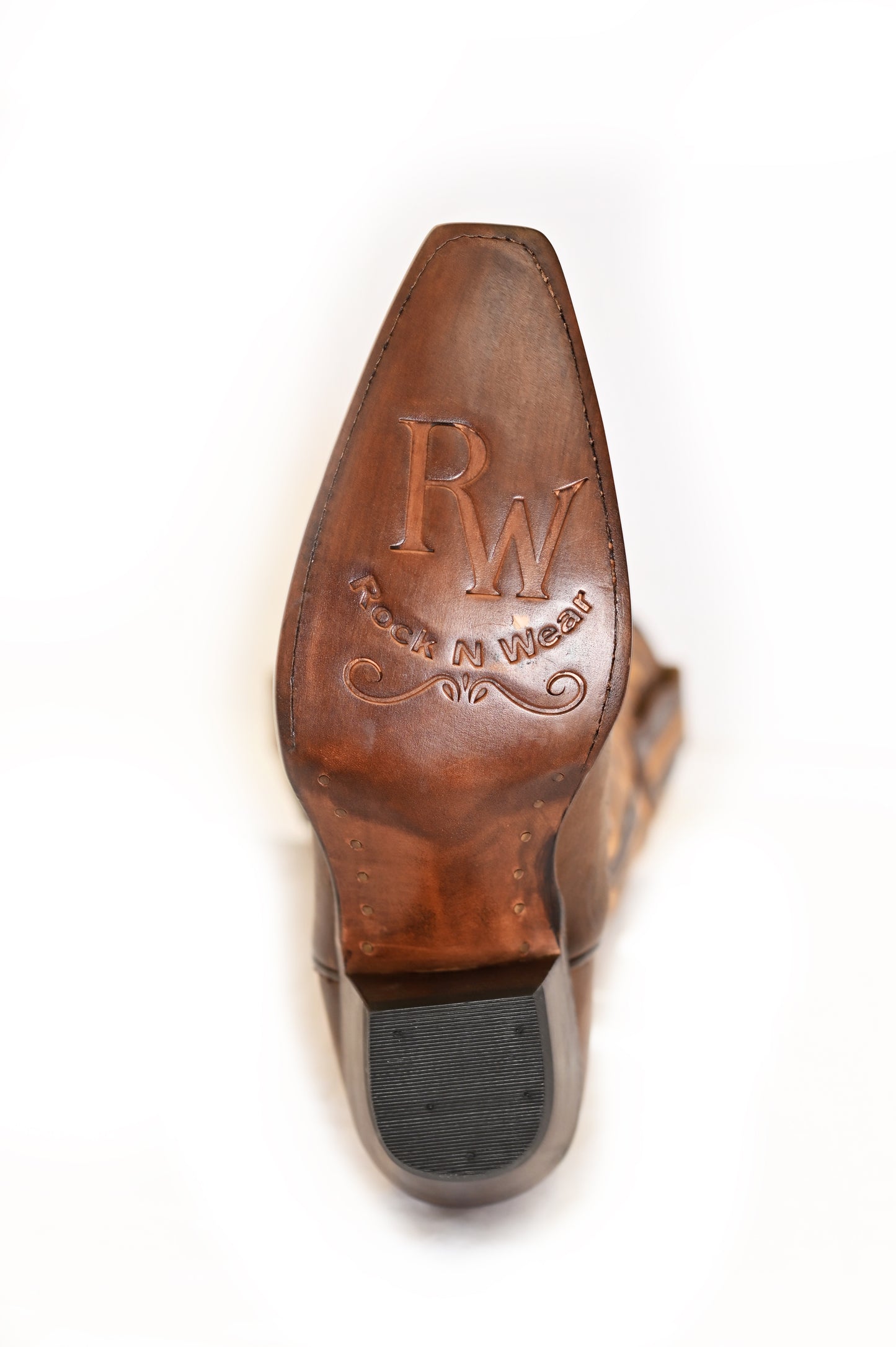 Brown Snip toe Boots