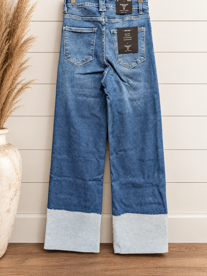 Trouser Cuffed Jeans