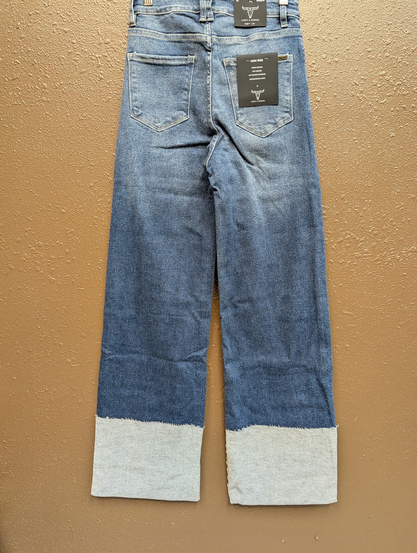 Trouser Cuffed Jeans