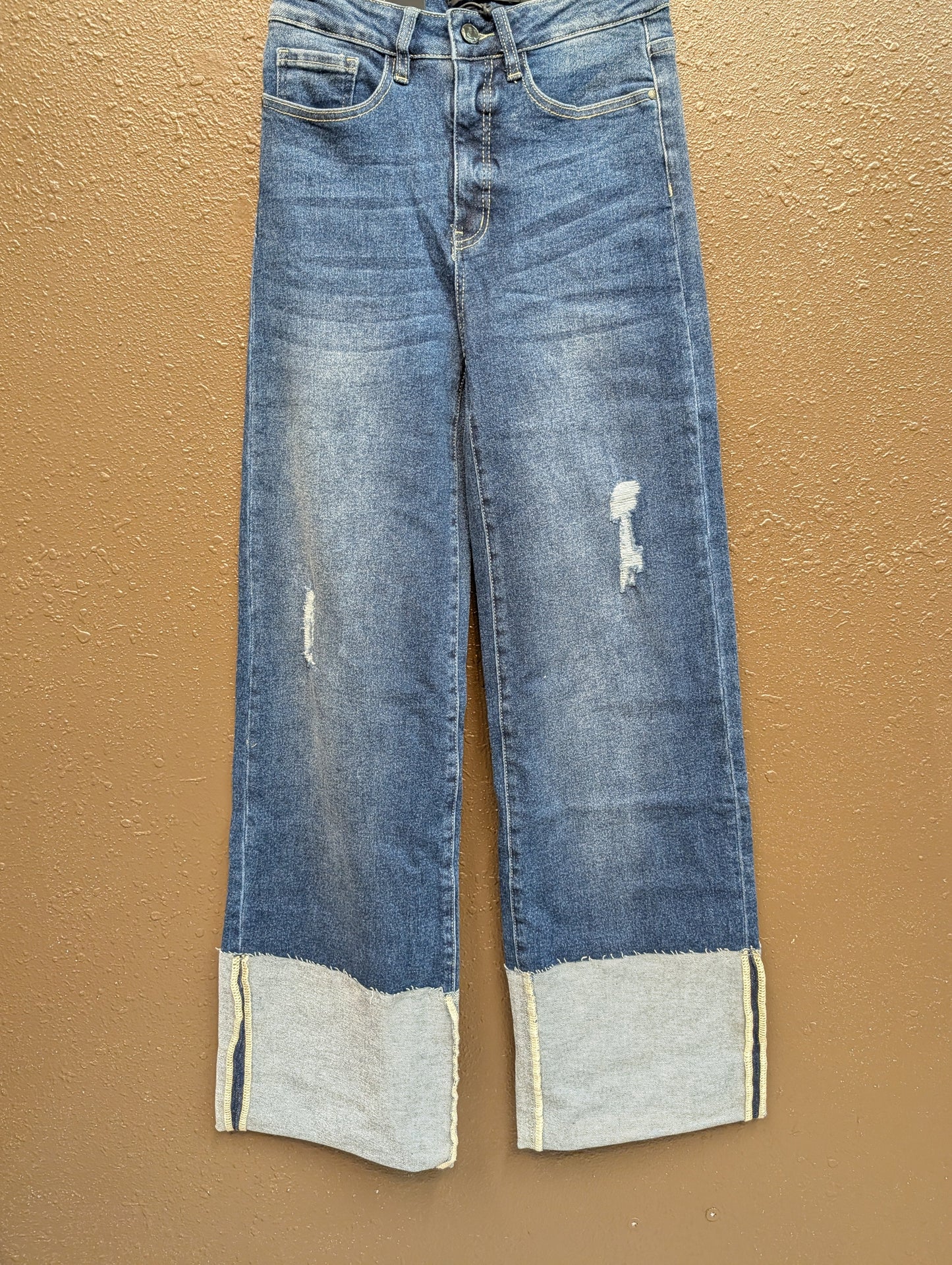 Trouser Cuffed Jeans